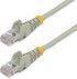 StarTech.com Cat5e Ethernet Cable - 1 ft - Gray- Patch Cable - Snagless Cat5e Cable - Short Network Cable - Ethernet Cord - Cat 5e Cable - 1ft (45...