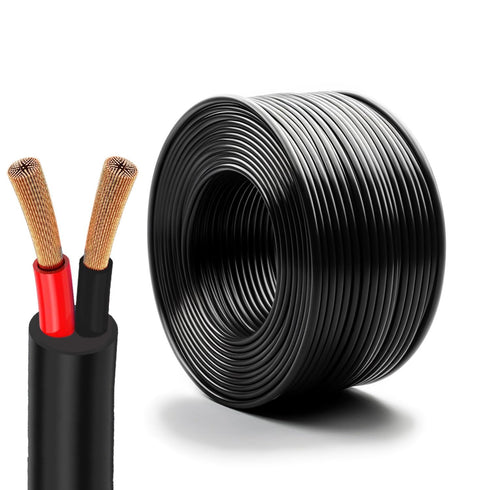 20 Gauge 2 Conductor Electrical Wire, 20AWG 65.6FT/20M Stranded PVC Cord Oxygen-Free Copper Cable, 20/2 Pure Copper Hookup Wire, Flexible Extensio...