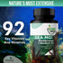 Sea Moss - Irish Sea Moss Capsules - Sea Moss, Black Seed Oil, Ashwagandha, Burdock Root & Bladderwrack (9000 mg) - Seamoss Pills Supplement for I...