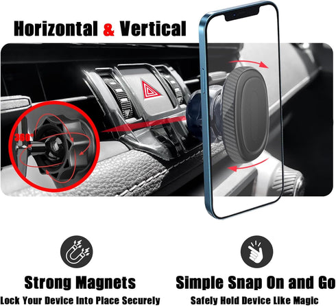 Car Phone Holder Stand Mount Only for (Toyota RAV4 2019-2024 Premium XLE, Adventure, TRD Off-Road, Limited, Hybrid XSE) Must with Adjustment Wheel...