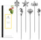 Homestia Metal Cocktail Picks for Drinks, 4.7" Ocean Series Cocktail Toothpicks Cocktail Garnish Cocktail Skewers Swords, 6Pcs Fancy Reusable Mart...