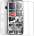 for Nothing phone (2a) screen protector, 9H Hardness Anti-Scratch Tempered Glass flim, Case Friendly(2 PACK)...