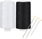 Simthread All Purpose Thread Polyester 400 Yards (1 White 1 Black)......