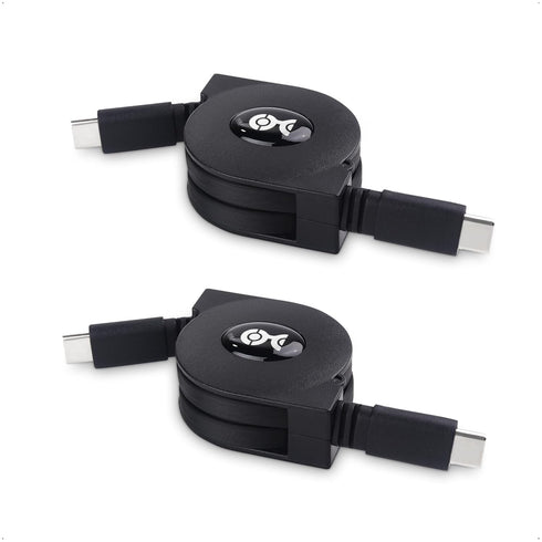 Cable Matters Short Retractable USB C Cable 3.3 ft (Short USB C to USB C Retractable Cable)......