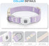Airtag Dog Collar QR Code - IP68 Waterproof Integrated Air Tag Dog Collar Holder ID Tag - Free Pet Online Profile - Durable Natural Cotton Hemp - ...