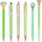 6 Pcs Ballpoint Pens Set Metal Crystal Diamond Pen for Journaling Glitter Pens Pretty Cute Pens Black Ink Fancy Pens Gifts for Women Girls Teacher...