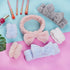 12Pcs Headbands Wristbands Set for Washing Face, Knotted Spa Head Bands Wrist Towels Skincare Hair Bands Arm Bands for Womens Girls Makeup Facial ...