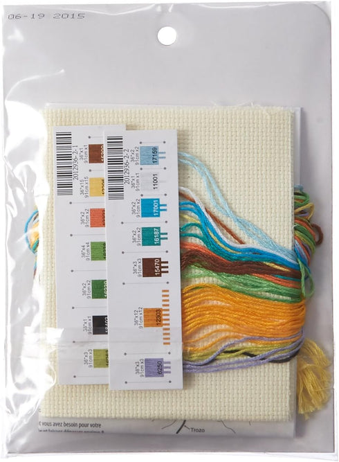 Dimensions Woodland Creatures Birth Record Mini Counted Cross Stitch Kit, 7” x 5”...