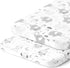 Bedside Sleeper Bassinet Sheets for 20x35 Inch Large Mattress Pad – Snuggly Soft 100% Jersey Cotton Fitted Baby Sheets – 2 Pack...