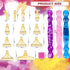 DoreenBow 21Pcs Diamond Art Painting Pen Metal Tips Kit Stainless Screw Thread Tips Multi Placer Tips Diamond Art Painting Accessories 5D Diamond ...