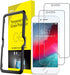 JETech Screen Protector for iPhone SE 3/2 (2022/2020 Edition), iPhone 8/7/6s/6, 4.7-Inch, Tempered Glass Film with Easy-Installation Tool, 2-Pack...