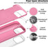 Compatible with iPhone 15 Pro Max Case, Liquid Silicone Case, Full Body Shockproof Protective Cover Slim Thin Phone Case with Soft Anti-Scratch Mi...