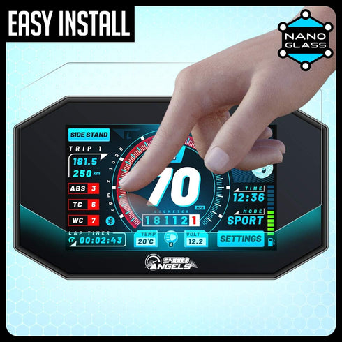 Speedo Angels Nano Glass Screen Protector for CB125R / CB300R (2018+)...