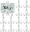 12 Pack 4 Inch Clear Plastic Easels or Stand/Plate Holders to Display Pictures or Other Items at Weddings, Plate Stands for Home Decoration, Birth...