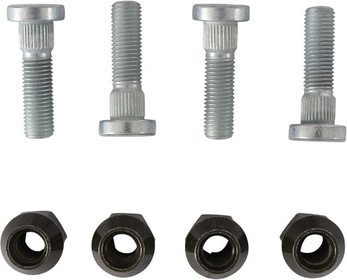 All Balls Racing 85-1037 Wheel Stud and Nut Kit Compatible with/Replacement For Kawasaki KVF 650 Brute Force 4x4i 2006-2013, KVF 750 Brute Force 4...