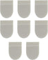 Felt Heel Cushion Pad 1/2" with Adhesive for Pain Relief - 4 Pairs (8 Pieces)...