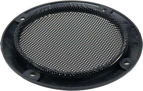 Speaker Grill Speakers Grill Cover 3" ABS Plastic Cold Rolled Steel Black Set of 4...