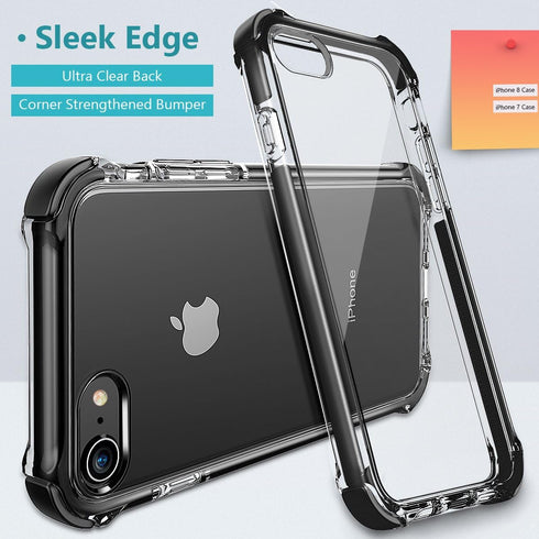 MATEPROX Compatible with iPhone Se 2022 Case, iPhone SE 2020 case iPhone 8 case iPhone 7 Case Clear Shield Heavy Duty Anti-Yellow Anti-Scratch Sho...