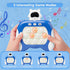 Quick Push Fidget Toy for Kids Adults, KAXANPI Fast Speed Pushing Game Console, Handheld Push Bubble Stress Relief Toy Astronauts...