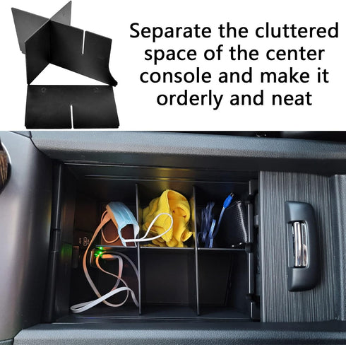 EDBETOS Center Console Organizer Insert Compatible with Honda Pilot 2016-2019 2020 2021 2022/ Ridgeline 2017-2023/ Passport 2019-2023 - Console Ac...