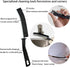 7 Pcs Multi-Purpose Crevice Cleaning Brush Tool for Stubborn Kitchen Grease Stains, Bathroom Crevices, Window Gutters, Tiles and Faucets...