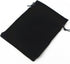 AEAOA Gift Bags, Pack of 25 Pieces 6" X 4" Velvet Drawstring Jewelry Pouches, for Candy, Pins, Jewelry, Treats, Birthday Party Favors (Black)...