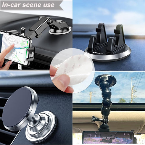 10 Pack 75mm (2.95") Circular Double Sided Sticky Pads, Strong Car Sticky Adhesive Replacement for Car Mount Mounting Holder Disk Windshield GPS C...