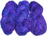Premium Recycled Sari Silk Yarn - Blue shade - 160 Yards......