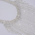Fashion Women Sexy Rhinestone Bib Choker Necklace Tassel Long Chain Necklace...