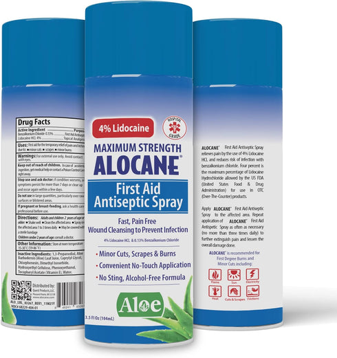 Alocane First Aid Antiseptic Spray 3.5 fl oz...