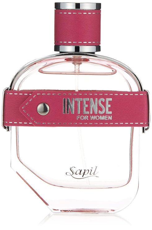Sapil Perfumes “Intense for Women” – Long lasting, enticing scent for everyday from Dubai – Fruity Floral scent – EDP – 3.4 Oz (100 ml)...