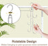 2Pack Purse Hanger Organizer for Closet,Handbag Hanging Organizer for Closet,Rotatable Purse Rack Space Saving Bag Hangers Closet Storage Hooks fo...