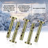 20 pcs 738-04124A Shear Pins + 20 pcs 714-04040 Cotter Pins Kit, Compatible with MTD Craftsman Cub Cadet Troy Bilt SnowBlowers 738-04124 738-05273...