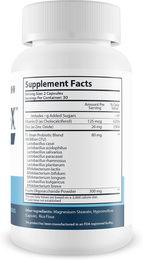 Probiotic ErektFx - Male Probiotics - Lift Your Gut Health to Support Your Overall Mind & Body - Over 40 Billion CFU’s of Probiotics Formulated fo...