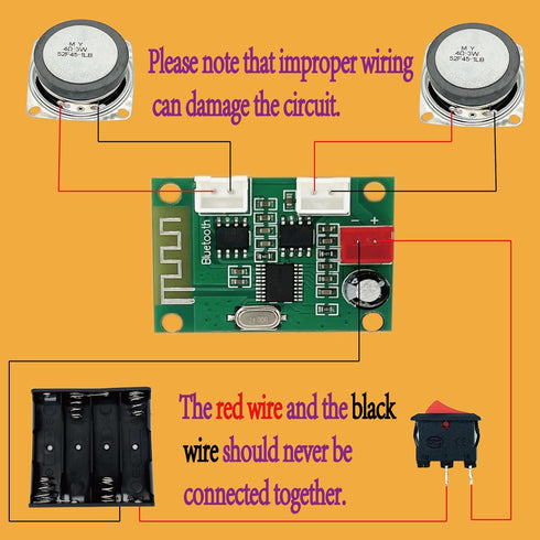 STEM Projects for Kids & Adults Build Your Own Bluetooth Speaker - Science Experiment Electronics Kit | Beginner's Starter DIY Set,STEM Gifts for ...