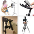 Microphone Music Stand Tablet Smartphone Holder Mount Heavy Duty 360 Degree Swivel Clamp Compatible with 3.5 to 13.5in Phone Tablets, iPad Pro 12....