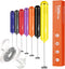 Handheld Milk Frother, Battery Operated Electric Foam Maker and Mixer for Drinks (Yellow)...