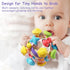 Baby Sensory Teething Toys, Teethers for Babies 0 3 6 9 12 18 Months, Shower Gifts for 1 2 One Two Year Old Girls Boys, Infant Chew Rattles Toys, ...