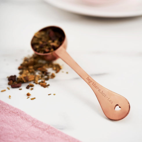 Pinky Up Rose Gold Tablespoon Scoop - Tablespoon Measure Spoon in Stainless Steel with Engraving - Tbsp Measuring Spoon Set of 1...