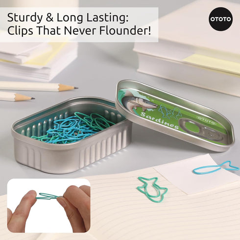 30 Pcs Cute Paper Clips by OTOTO - Small Gifts for Coworkers, Cute School Supplies, Unique Office Supplies, Paper Clips Cute Office Supplies, Funn...