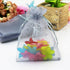 100Pcs Organza Bags with Drawstring 4x6 Inches, Small Mesh Jewelry Candy Pouches Wedding Party Christmas Favor Gift Bags (Gray)...
