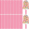 30 Pieces Acrylic Reusable Cakesicle Sticks Cake Pop Mold Mirror Ice Pop Sticks Ice Cream Cakesicle Mold for Home Cake Candy Gifts Party Craft (Pi...