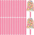 30 Pieces Acrylic Reusable Cakesicle Sticks Cake Pop Mold Mirror Ice Pop Sticks Ice Cream Cakesicle Mold for Home Cake Candy Gifts Party Craft (Pi...