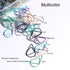 300 Pieces Multicolor Cute Paper Clips, Smooth Stainless Steel Drop-Shaped Colorful Wire Small Paperclips for Office Supplies Girls Kids School St...