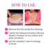 Hollywood Fashion Secrets Silicone Coverups, Hypoallergenic, Reusable, Washable, Gentle on Skin, Ultra Thin, Self Adhesive, Deep Shade, 1 Pack...