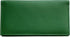 Emerald Green Basic Genuine Leather Checkbook Cover For Men & Women...