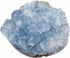 rockcloud Natural Raw Blue Celestite Mineral Healing Crystal Cluster Geode Irregular Home Decoration Gemstone Specimen Large...
