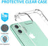 iPhone 11 Clear Case with 2 Screen Protectors, Maximum Shock Absorption Protection, Clear iPhone 11 Case, Compatible with Apple iPhone 11...