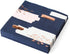 Harlow & Grey Erika Navy Party Napkin Set, 20 Ct, 5” Modern Abstract, Disposable Paper Cocktail, Bar, Dessert Napkins for Birthday, Wedding, Showe...