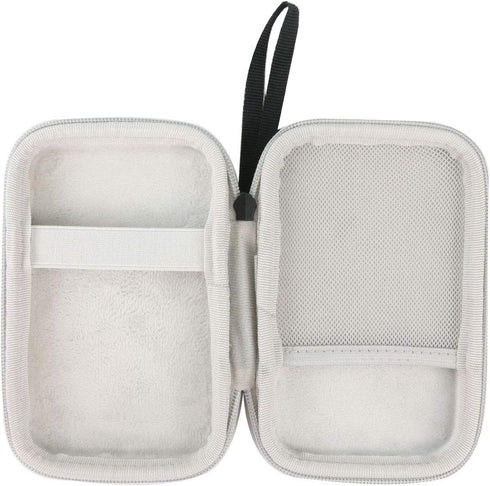 khanka Hard Travel Case Replacement for Anker PowerCore 13000 13000mAh 10400 Portable 2-Port Ultra Battery Power Bank (Long White Zipper)......